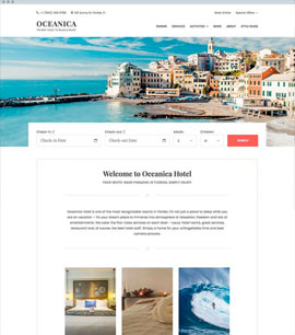 demo creazione sito per hotel